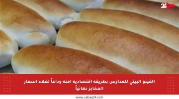 الفينو البيتي للمدارس بطريقة اقتصادية آمنة وداعاً لغلاء أسعار المخابز نهائياً